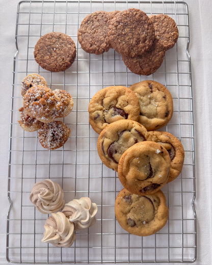 Chocolate cookie with fleur de sel from Sunday Crust bakery